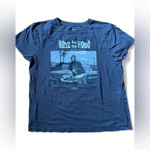 MAD Engine Boyz N The Hood Men’s T-Shirt - Faded Black Size Large